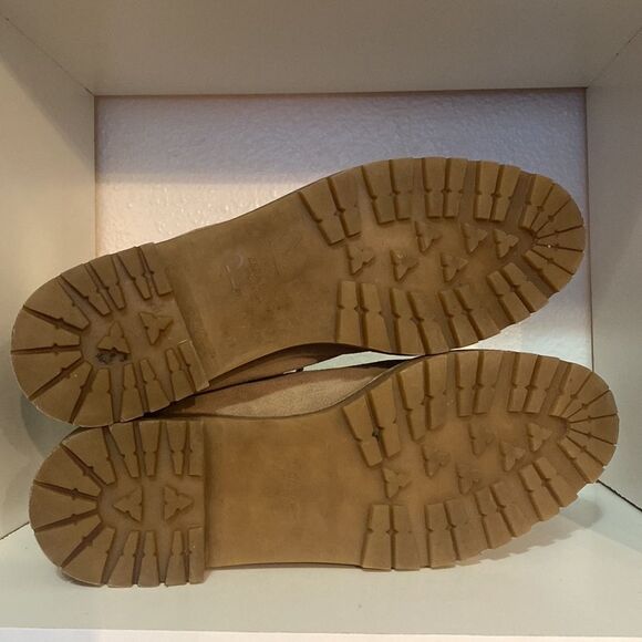 Zara Basic Collection Suede Lace Up Shearling Lined Ankle Boots Cozy Winter - Picture 13 of 14